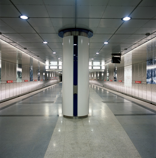 süddeutsche zeitung  I  <b>projekt:</b> u-bahnstationen in münchen