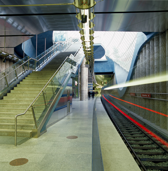 süddeutsche zeitung  I  <b>project:</b> subway stations in munich